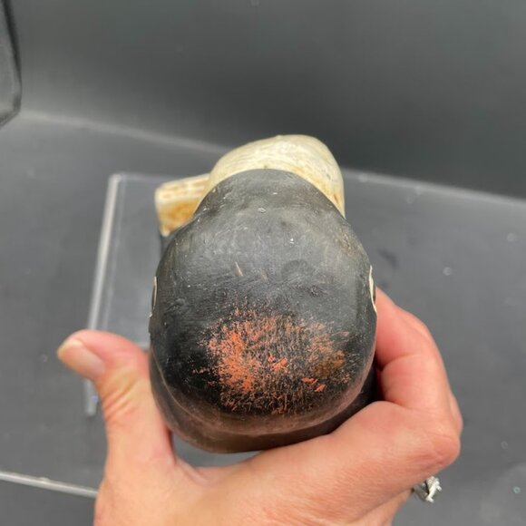 Wood Folk Art Raven Crow Shelf Sitter Reading Flying for Beginners Bermuda Trade - Picture 10 of 10